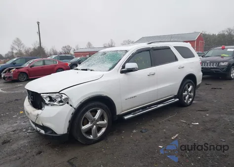 2013 Dodge Durango Citadel из США, поврежденный, VIN 1C4SDJET2DC512482